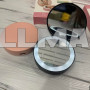 Компактное складное зеркало с LED подсветкой для макияжа 